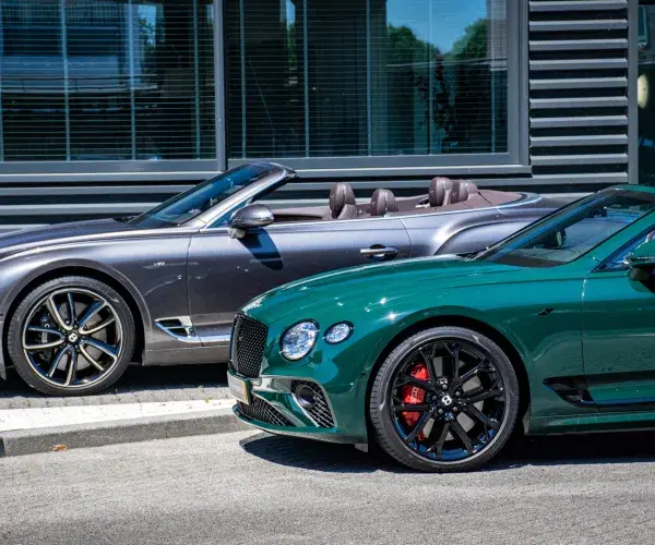 Bentley Rotterdam groene GTC homepage