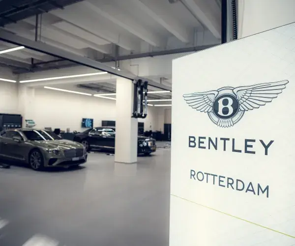 bentley rotterdam werkplaats